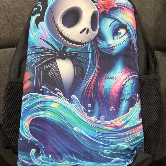 The Nightmare Before Christmas Schoolbag Three-piece NWT - Picture 1 of 6